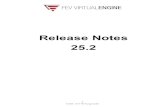 Release Notes 25 - FEV · These are the release notes for FEV Virtual Engine 25.2. This release supports the Adams 2017.2.0 release. Unless otherwise indicated, all statements made