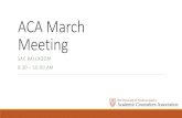 ACA March Meeting (Read-Only) - University Blog Service · ARH 301 Intro to VisualArts GOV 310L Intro to American Government GOV 312L US Foreign Policy MUS 307 Jazz Appreciation PSY