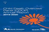 Child Death Overview Panel (CDOP) Annual Report · death of an infant or child was not anticipated as a significant possibility, for example, 24 hours before the death; or where there