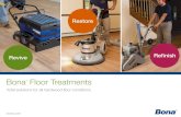 Revive Refinish States... · hardwood floors, offer them the benefits of a professional cleaning system from the experts in hardwood floor care – the Bona Deep Clean System®. This