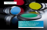 SIRIUS ACT – Performance in Action19944a281… · 2 Performance in Action – for push buttons and indicator lights Powerful machines need powerful controls. SIRIUS ACT offers you