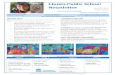 Clunes Public School Newsletter...Clunes Public School Newsletter 18 October 2018 Week 1 Term 4 Learn to Live, Live to Learn’ ‘ Integrity, Responsibility, Respect Please spread