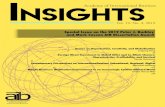 nsIghts€¦ · “Foreign Direct Investment in Global Cities and Co-ethnic Clusters: Characteristics, Perfor-mance, and Survival” by Dwarka Chakravarty, San Diego State University