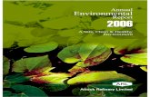 Environmental 2006 - Attock Refinery Limitedarl.com.pk/downloads/envreport2006.pdf · Attock Refinery Limited Site: Morgah Rawalpindi Current nameplate Capacity: 40,000 BPD Employment