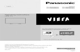 Operating Instructions LED TV - ... LED TV Thank you for purchasing this Panasonic product. Please read