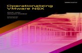 Operationalizing VMware NSX® · CHAPTER 1 - INTRODUCTION | 1 Introduction The Software Defined Datacenter (SDDC) presents a nearly unprecedented opportunity for IT to dramatically