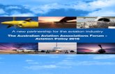 A new partnership for the aviation industryAustralian Business Aviation Association David Bell 0413 994 757 Australian Helicopter Industry Association Peter Crook 0407 638 811 Aviation