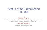 Status of Soil Information in Asia...Mar 20, 2012  · Soil Survey and Soil Survey Institutions in Asia • Some countries have national soil survey institutions (Korea, the Philippines,