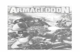 CONTENTS for Armageddon... · Armageddon is a tough place where little value is attached to human life, while air, light and food are precious and rare commodities. The surface of
