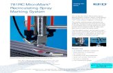 781RC MicroMark Recirculating Spray Marking Systembidonequipment.info/s/EFD - NORDSON 781RC... · Spray Marking System The recirculating pump system includes the 781RC spray valve,
