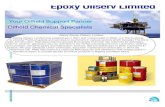 Epoxy Oilserv Oilfield brochure Rev2 (1)Nitrogen Quad Welding consumables Workshop tools Cleaning and maintenance chemicals Safety supplies, safety boot, googles, hand gloves Welding