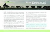 The Future of Breeding - Rennylea Angus · The focus on the breeding goal, designing an efficient cow herd that can rebreed no matter what the season and that has exceptional meat