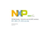 Training - MobileKnowledge€¦ · Training Session 13th April: PN7462 family introduction Positioning within the NFC portfolio and overview Target markets and benefits PN7462 family