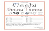 Table of Contents - Oooh! Shiny Things mini catalogue... · 2019. 2. 7. · fashions change, so having a regular catalogue seems silly to me. I want you to design your own catalogue.