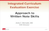 Integrated Curriculum Evaluation Exercise · Integrated Medical Curriculum - ICEE 4 of 14 Mr. Jones is a 56-year-old man with a 3-day history of intermittent chest pain. • Substernal