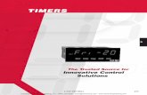 Red Lion Technical Reference Manual #24 - TimersD 182 1. DISPLAY: 8 digit LCD 0.46" (11.7 mm) high digits CUB5TR00: Reflective LCD with full viewing angle CUB5TB00: Selectable transmissive