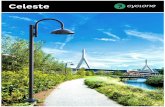 Celeste - Cyclone Lighting · The CELESTE Series, with its bold design, can disperse light over a vast area such as boulevards and large parking lots. This series of luminaire features