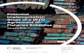 Potential Implementation Steps of a WTO Agreement on Fisheries … · Potential Implementation Steps of a WTO Agreement on Fisheries Subsidies 1.0 Background and Purpose of This Policy