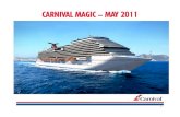 CARNIVAL MAGIC PRESENTATION - Traveltekstatic3.traveltek.net/images/... · NEW FOR 2011 CARNIVAL MAGIC • 3,690-guests (double occupancy) • 130,000 tons • 15 fun filled decks!