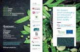 PROJECT DATA END DATE | Bio-based DURATION - Biosmart · BIOSMART PROJECT The BIOSMART project will develop active and smart bio-based recyclable and/or compostable packages to meet