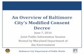 An Overview of Modified Consent Decree Costs â€¢ $867.4 million spent on the consent decree as of February