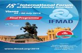 For their contribution to the Scientific Programme For ......IFMAD 2019 | Final Programme 4 POSTERS 13h30 – 15h30 SCIENTIFIC SESSION – Chairs: B. BANDELOW - A. YOUNG 13h30 - 14h10