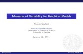 Measures of Variability for Graphical Models · Measures of Structure Variability Measures of Structure Variability All of these measures can be rescaled to vary in the [0;1] interval