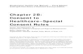 Chapter 2B: Consent to Healthcare–Special Consent Ruleswssha.org/wp-content/uploads/2019/05/HLM_Chapter2B.pdf · 9/2/2005  · health care for a minor child regardless of marital