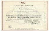 ISO9001 2000 Cert - JST2009).pdf · CERTIFICATE OF APPROVAL This is to certify that the Quality Management System Of: J S T (UK) Ltd. Blyth Road, Halesworth, Suffolk United Kingdom