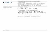 GAO-15-550T, AVIATION CERTIFICATION: Issues Related to … · 2015. 4. 21. · 2012 FAA Modernization and Reform Act, FAA chartered two aviation rulemaking committees in April 2012—