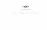 Natural Products Marketing Act - princeedwardisland.ca · Section 3 Natural Products Marketing Act Page Curre8 nt to: November 28, 2019 t c 3. Purpose of Act The purpose and intent