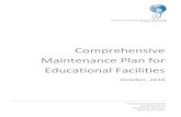 Comprehensive Maintenance Plan for Educational Facilities · 2016. 9. 19. · Facilities Maintenance personnel have the prime responsibility for building/equipment maintenance based