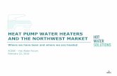 HEAT PUMP WATER HEATERS AND THE NORTHWEST MARKET...• Manufacturer’s perspective - GE • Utility perspective –PGE • What does the future hold? • Q&A 2. OVERVIEW - NEEA •Northwest