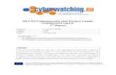 D4.2 EU Cybersecurity and Privacy cluster …...Cyberwatching.eu D4.2 EU CS&P cluster engagement report - @cyberwatchingeu 3 Executive Summary Clusters are groups of specialized companies,
