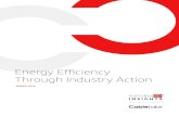 Energy Efficiency Through Industry Action€¦ · • Saving consumers money on their electricity bills; and • Increasing product reliability, resulting in fewer service visits,