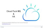 Cloud Pack MQ HAguide2.webspheremq.fr/wp-content/uploads/2019/01/ICP-MQ-HA-MC… · IBM Provided containers Ad hoc Certified IBM Cloud Paks on IBM Cloud Private Deployment/Orchestration