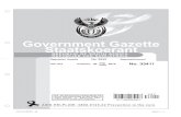 Government Gazette Staatskoerant - Western Cape · 2 No. 33411 GOVERNMENT GAZETTE, 30 JULY 2010 CONTENTS • INHOUD GOVERNMENT NOTICES Environmental Affairs, Department of Government