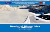 Regional Disparities in Albania - UNDP Disparities … · Regional Disparities in Albania 9 List of Maps Map 1 Population Change 2001-2008, % Map 2 Population Density 2008, pers/km2.