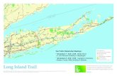 Long Island Trail Rail lines and stations · Preserve Trail View Connetquot Bayard River Cutting Arboretum Bethpage Belmont Lake Heckscher Hempstead Lake Valley Stream Gilgo Captree