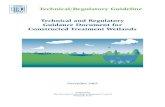 Technical and Regulatory Guidance Document for ...Technical and Regulatory Guidance Document for Constructed Treatment Wetlands Prepared by The Interstate Technology & Regulatory Council