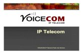 VOICECOM IP Telecom - General 2013-11-05 presentation · VOICECOM IP Telecom(Technology) Setup : VOICECOM Single Line Direct (VOICECOM Fixed-Line) > VOICECOM circuit (or VC circuit)