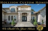 Hollison Homes – The Hollison Difference · Jan 4, Jan 13, Jan 13, Jan 14, 2019 2019 2019 2019 2019 Final grade/Landscaping Gutters and Downspouts Ceramic Tile Blown Insulation