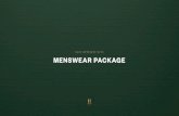 NEW OPPORTUNITY MENSWEAR PACKAGE NEW OPPORTUNITY MENSWEAR PACKAGE. Reframing masculinity. ... Harrods