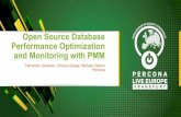 Performance Optimization and Monitoring with PMM Open ... · Amazon RDS MySQL & Aurora MySQL Remote MySQL & PostgreSQL instances ... Production-ready AMI running in EC2. 10 AWS Marketplace