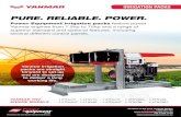 PURE. RELIABLE. POWER. - Power Equipment€¦ · RELIABLE. POWER. Power Equipment irrigation packs feature power Yanmar engines from 7.5hp to 75hp and a range of superior standard