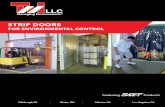 STRIP DOORS - TMI Doors - TMI.pdf · Motorized Accordion Strip Doors automatically open as quickly as 36” per second and are available for door sizes up to 11’W and 10’H for