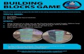 BUILDING BLOCKS GAME · to get 48 pieces of wooden blocks. This step should be done by adults. 2. Sand off the edges, this will be fun for the kids to do. 3. Play a game of building