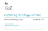 Supporting the energy transition - Oil and Gas Authority Energy transition | Energy integration interim