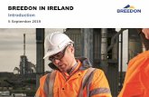 BREEDON IN IRELAND · Lagan presentation 5 September 2019 6 Economic growth • GDP forecast: +7.5% in 2019-20 Construction growth • Output forecast: +17% in 2019-21 • Building
