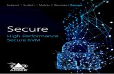 Secure - - Portada … · ADDERView™ Secure Range Secure environments demand the highest levels of security, data accuracy and reliability, so when investing in a secure KVM solution,